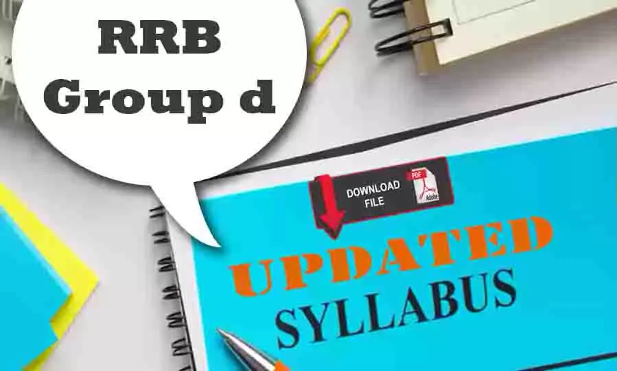 New Update RRB Group-D Syllabus download in Hindi