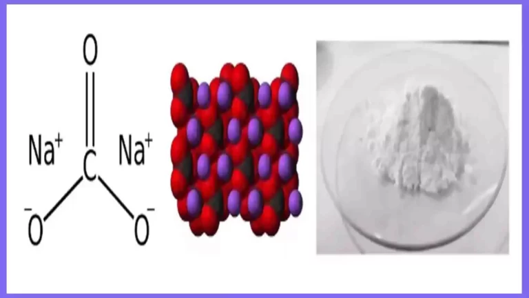 Washing Soda (कपड़े धोने का सोडा) का रासायनिक सूत्र क्या है?
