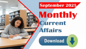 September 2025 Current Affairs Download pdf in Hindi
